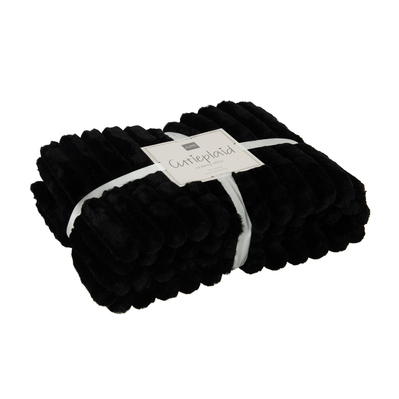 Luxe Plaid Zwart