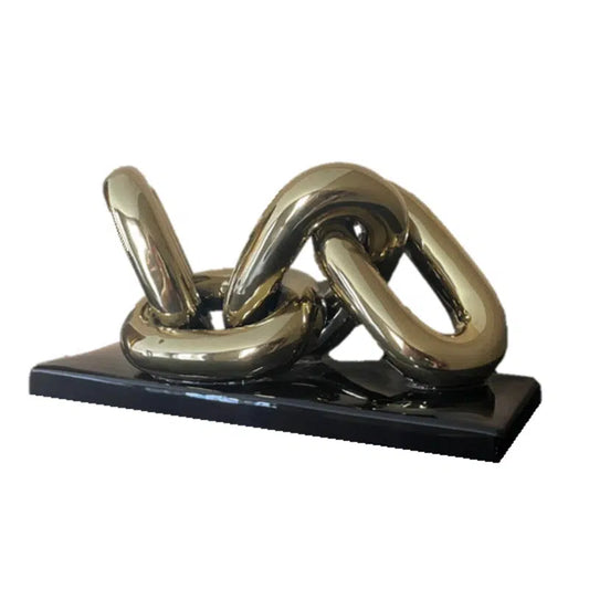 Ornament Schakelketting Standaard Goud M
